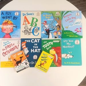 Dr. Seuss 10 book set children's books hardback and board books
